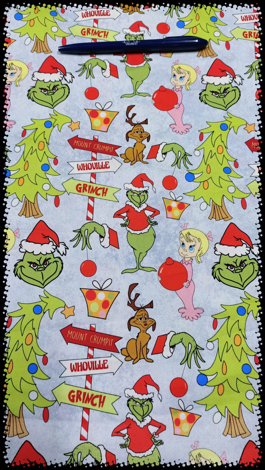 "I am the Grinch that stole Christmas, and I'm... sorry."