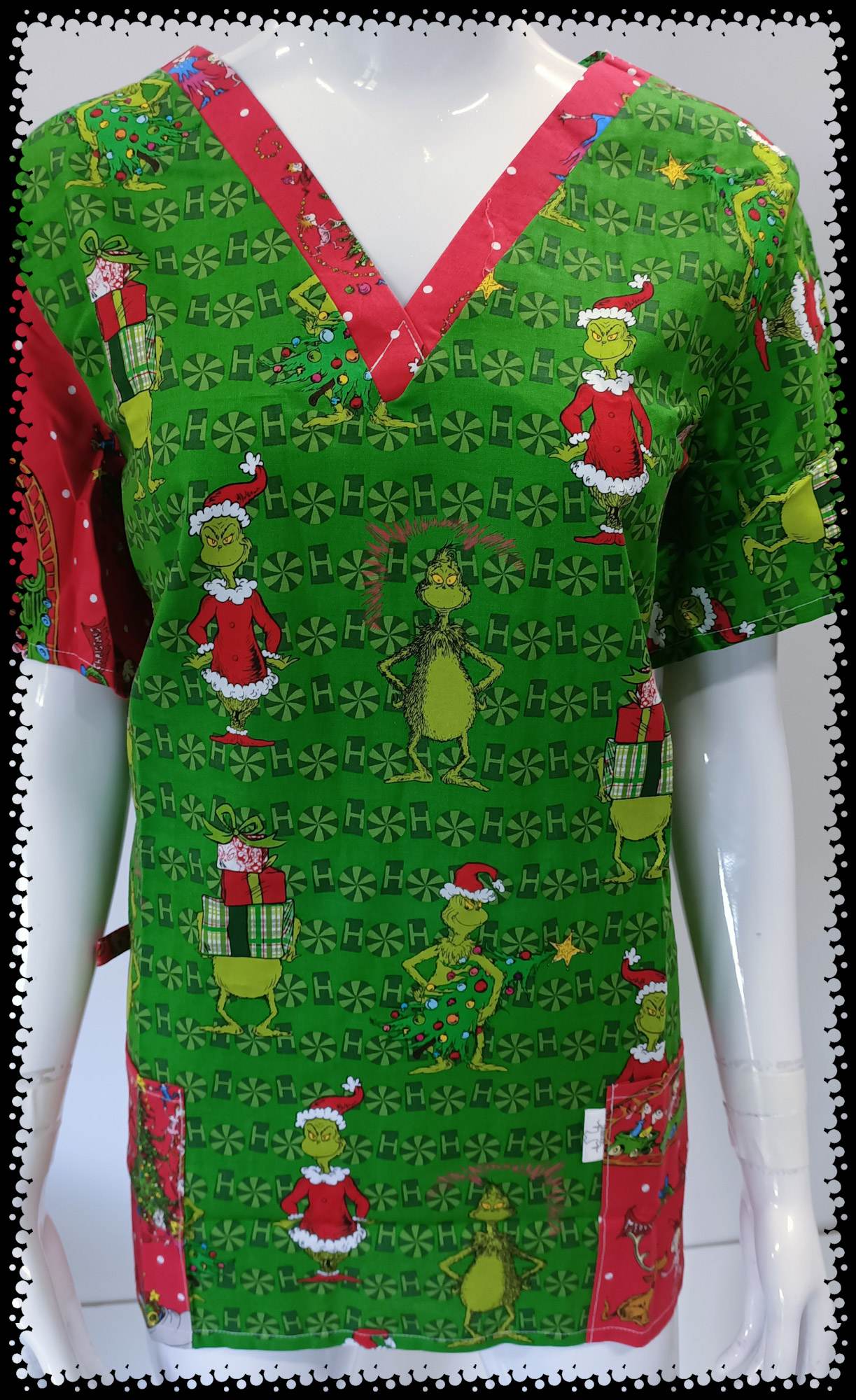 Grinch  Scrub size 12