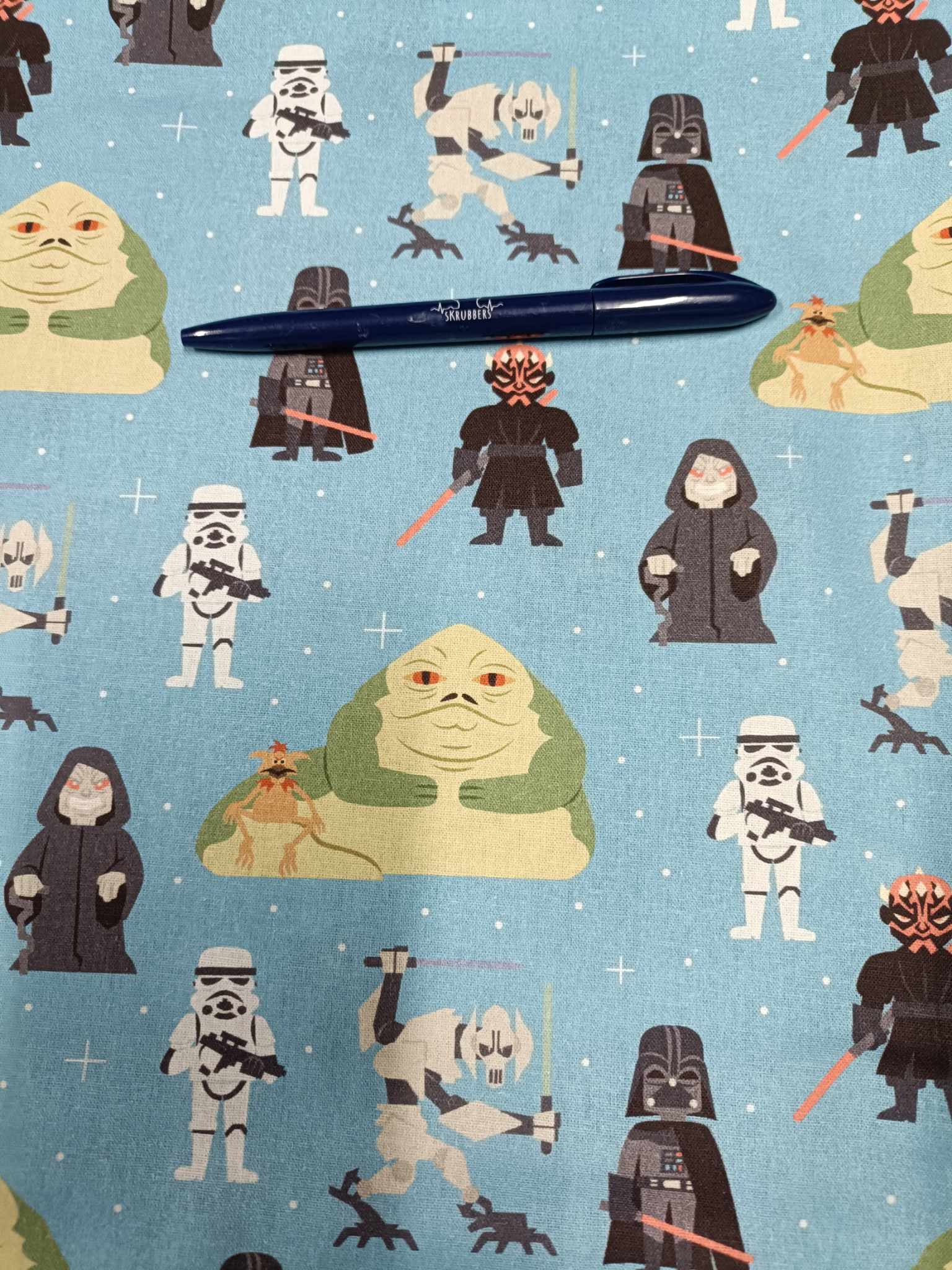 Star Wars Darkside Scrub Top