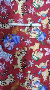 Eeyore and Friends Christmas Scrubs.