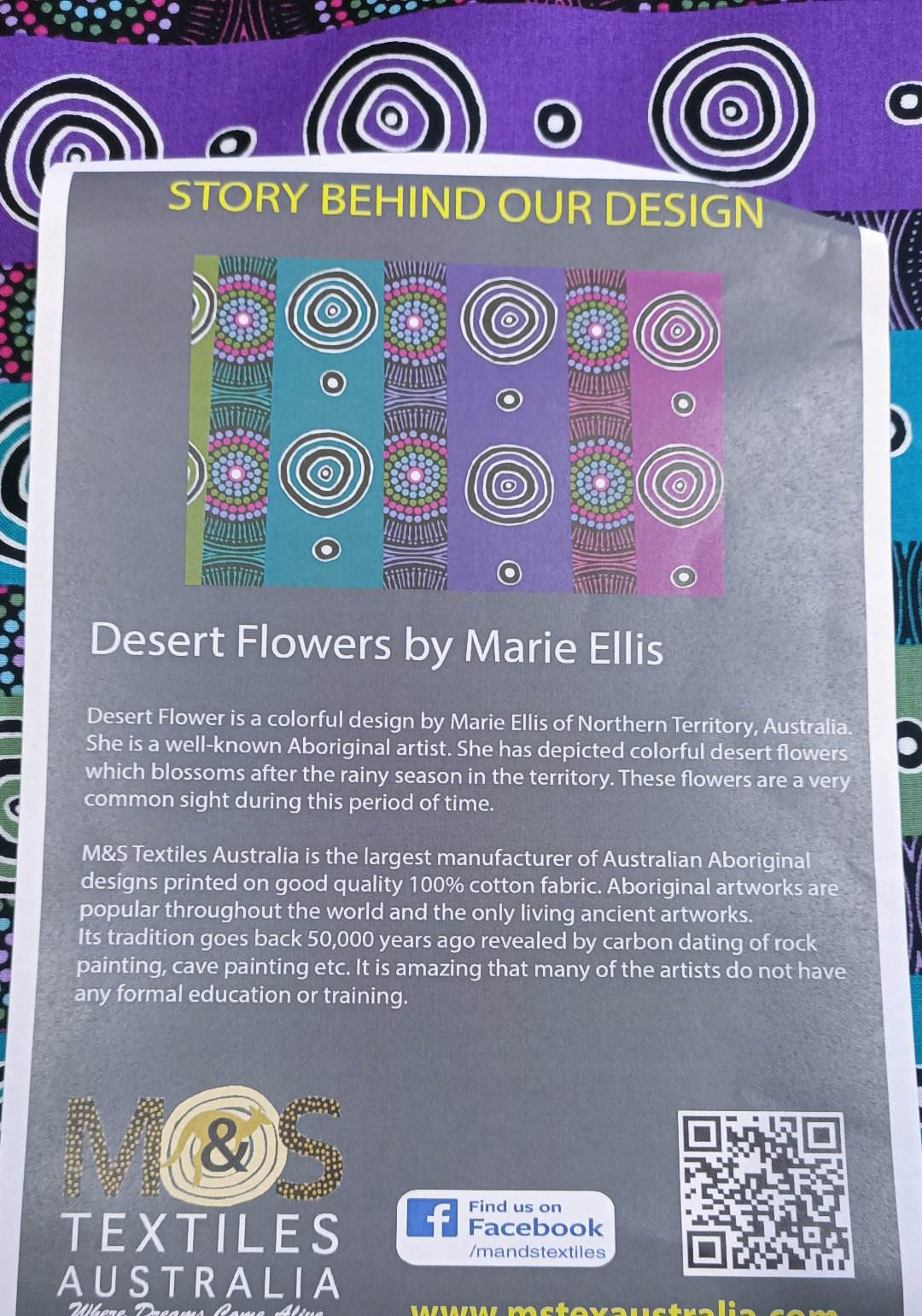 Desert Flowers Scrub Shirt